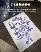 10/30/50/100Pcs Tattoo Transfer Pape A4 Size Stencil Paper Copy Paper Thermal Paper for Tattoo Transfer  Tattoo Supplies