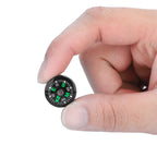 12pcs 20mm Mini Pocket Oil Filled Compass Survival Compasses For Hiking Camping Outdoor Activities Accessory