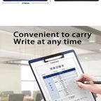 A4 File Folder Clipboard Writing Pad Memo Clip Board Clips Test Paper Storage Organizer School Supplies Office Stationary