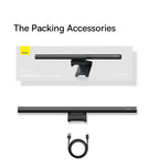 Baseus Screen Light Desk Lamp Computer Light Screen Hanging Light New Table Lamp LCD Monitor Laptop Light USB Study Read Lamp