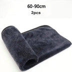 1/2/3/5 Car Cleaning Towels, Microfiber Car Towels, Vehicle Cleaning Cloths, Strong Water-Absorbing Car Glass Cleaning Towel Supplies