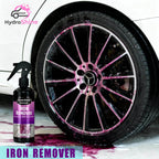 Hydroshine Iron Remover Car Detailing Fallout Spray Decontamination Kit Rust Remover Spray for Brake Rim Metal Surface Particles