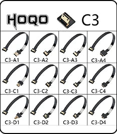 HDMI-compatible, FPV HDMI FFC HDMI Ribbon Cable 90 Degree Mini/Micro HDMI to Standard HDMI PCB Connector 20pin FPV Micro HDMI 5c