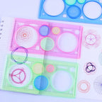 Geometry Spirograph Drawing Stencils Set Painting Template Art Crafts Creative Teenager Educational Toy Variety of Flowers Ruler