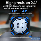 SNAKOL Mini Angle Gauge Magnetic Protractor Digital Inclinometer Angle Finder Level Box With Magnes and Backlight