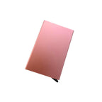 Anti-theft ID Credit Card Holder Minimalist Porte Carte Thin Aluminium carteras Pocket Case Bank Women Men Credit Card Box DIY