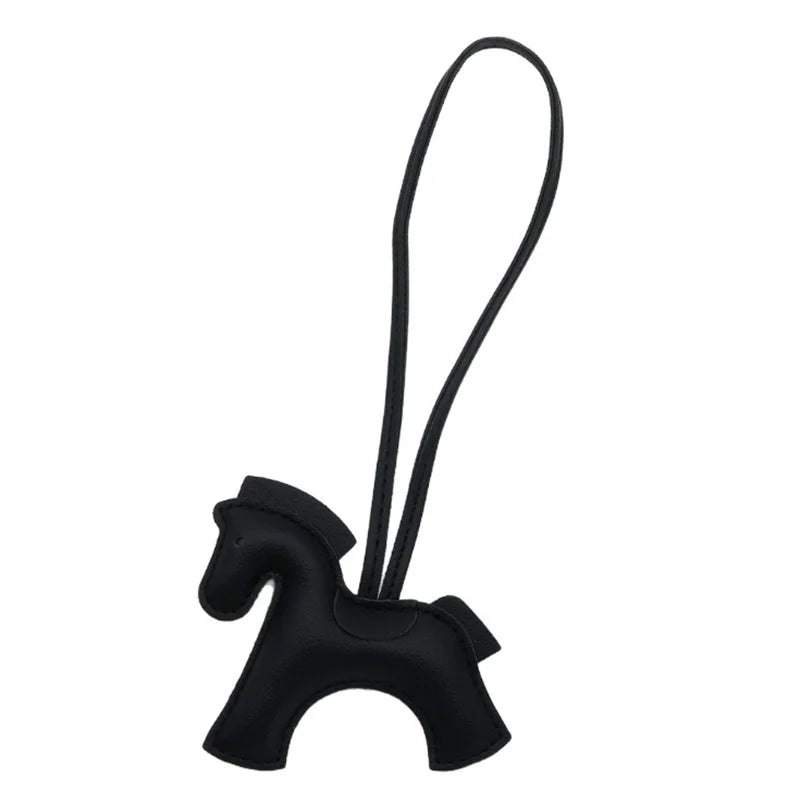 Women'S Bag Pony Keychain Pendant High Quality Horse Ornament Handmade Stitching Charm Fashion Accessory Gift