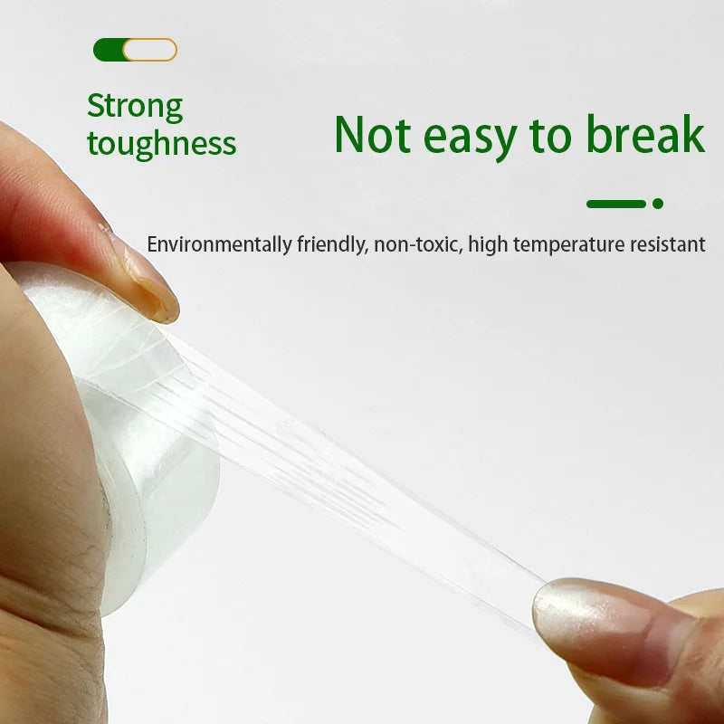 Premium Transparent Tape High-Viscosity Adhesive Multifunctional 0.8cm/1cm/1.2cm/1.8cm for Gift Wrapping And Packing