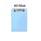 Simple A5 Bill Clipboard Memo Pad Clip Board Loose-leaf Notebook File Writing Pad Clamps Paper Holder Office School Supplies