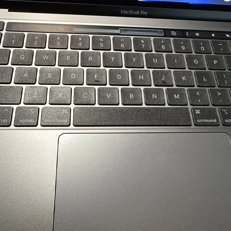 (Us American Style) Frosted Transparent White Mbp Keyboard Sticker Compatible with 13- 16inch MacBook Air/Pro Key Sticker Translucent Film to Prevent Keyboard Oiling