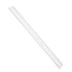 Transparent Plastic Folding Ruler 30Cm Waterproof Flexible Double Sided Scale Measuring Tool for Factory Workshop School Office