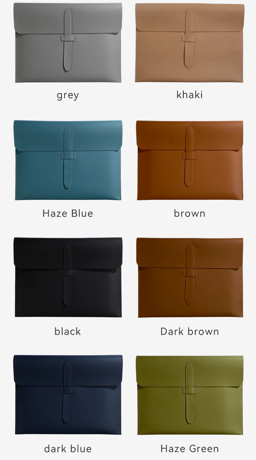 A4 Thick Leather Document Bag, A4 Folder,Business Information Bag, School And Office Supplies, Storage Bag Back To School