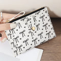 Ultra-Thin Zipper Card Wallet for Cash ID Credit Cards Coins, Lightweight Portable Pocket Money Holder