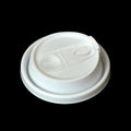50pcs/pack Disposable Matte Black Coffee Paper Cup Hot Drinking Cup Double Layer Thickened Hollow Cup Accept Customization