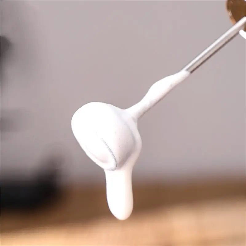 A01F-Electric Handle Coffee Frother USB Rechargeable Speeds Foam Maker Milk Mixer Blender Cooking Tools