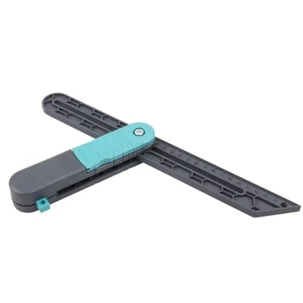 Angle Rulers Tri Square Irregular Sliding T-Bevel Gauge with Lock, Level Measuring Tool Carpentry Marking DIY Project Protractor