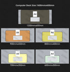 Large Size Gaming Mouse Pad Non-slip Wool Felt Mousepad Office Desk Mat Protector Table Laptop Cushion Keyboard Mat Premium