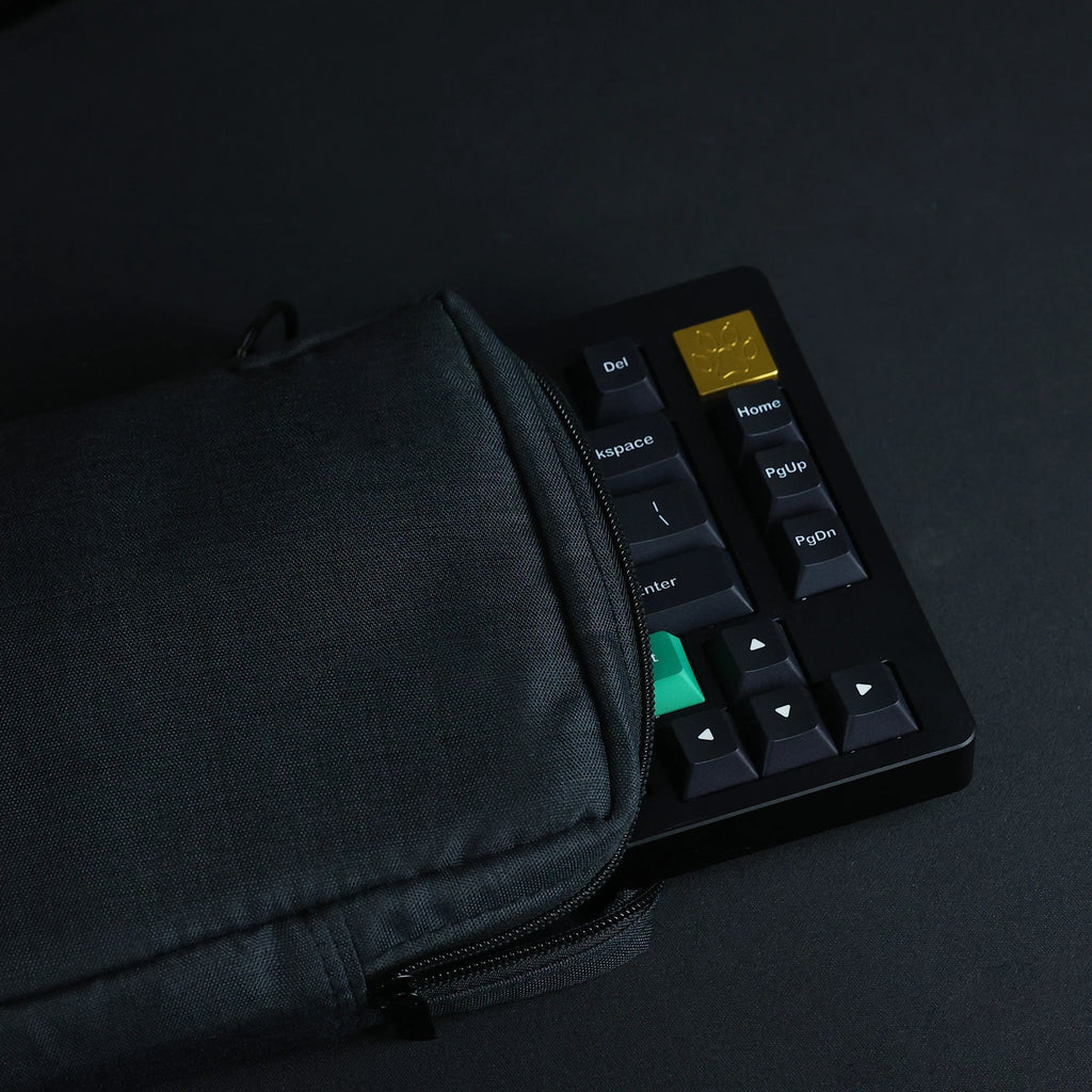 Chosfox Protable Keyboard Storage Bag Large Capacity Mechanical Keyboard Bag 87/75/67 Thickened Fabric Waterproof Protect Bag