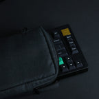 Chosfox Protable Keyboard Storage Bag Large Capacity Mechanical Keyboard Bag 87/75/67 Thickened Fabric Waterproof Protect Bag
