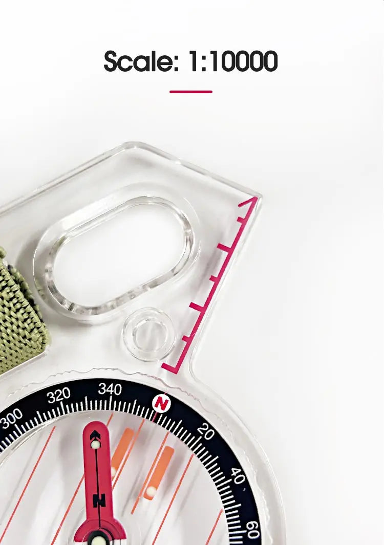 KANPAS Basic Competition Orienteering Thumb Compass, MA-40-FS