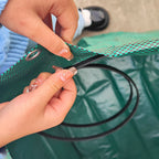 500L Garden Waste Bag Reusable Leaf Bag Yard Waste Bag Lawn Yard Bag for Loading Garden Leaves Trash storage bag