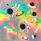 A4 Glossy Matte Printable Vinyl Sticker Paper 10 Sheets Self-adhesive Copy Paper for Inkjet Printer DIY Crafts Waterproof Paper