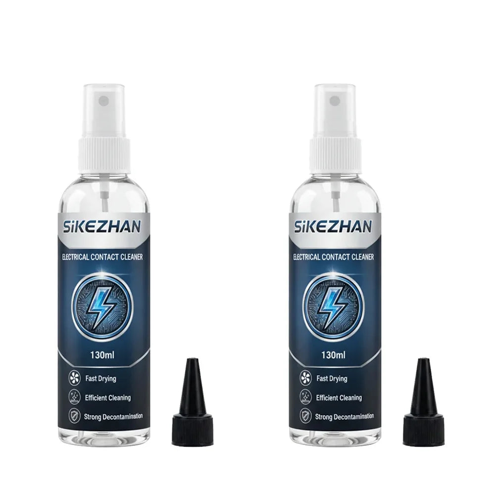 130ml Electrical Contact Cleaner, Fast Drying Circuit Board PCB Cleaner Spray, Remove Oxide for Electronic Repair SIKEZHAN
