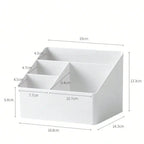 Dormitory living room desktop storage box plastic office cosmetics finishing box remote multi-function finishing storage box bat