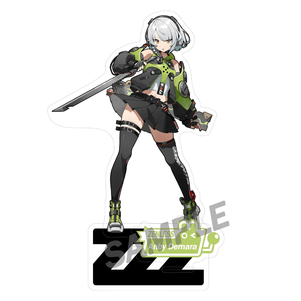 Game Zenless Zone Zero Ye Shun­guang Dialyn Hoshimi Miyabi Anime Acrylic Stand Model Plate Keychain Desk Decor Collection gift