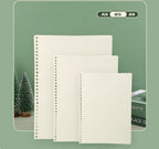 A5 B5 Line Grid 20Holes Loose-Leaf Notebook Refill Spiral Binder Paper Index Inside Page Dot Grid Blank Connell Stationery