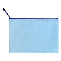 10pcs, A3 Mesh Zipper File Bag,5 colors, waterproof plastic file Bag for organizing school and office supplies, cosmetics, trave