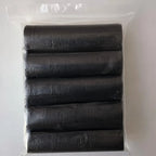 100 Large Black Trash Bags – Leak-proof, Durable Polyethylene