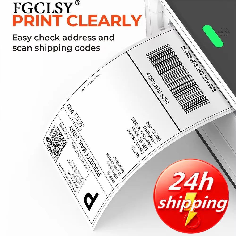 4x6Inch Shipping Labels For Thermal Shipping Label Printer 100/500PCS 100x150mm Thermal Label Paper For Business Express Waybill
