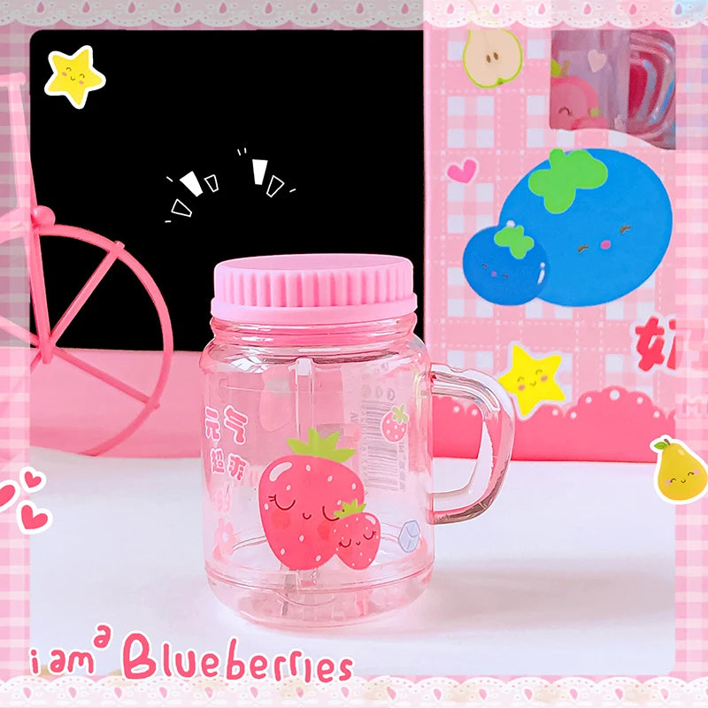 Office supplies school equipment kawaii stationery items School supplies cute fruit cup shape pencil sharpener for child