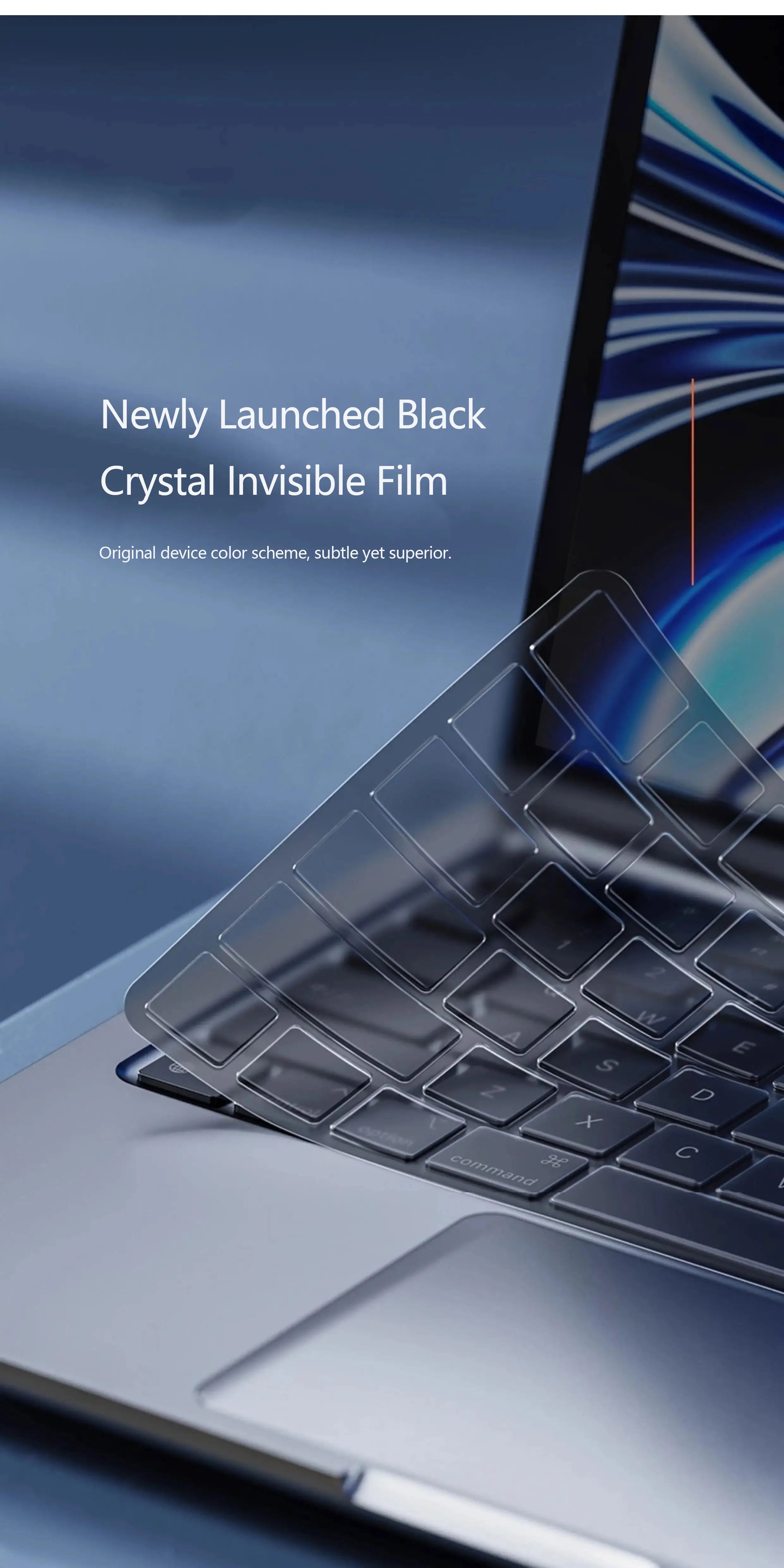 Suitable for Apple MacBook Pro Keyboard Film, Air Computer, Mac Laptop, M2.13 Inch 14 Inch Protective Case, MacPro 2024