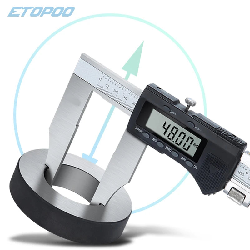 300mm 12inch Long Jaw Digital Vernier Caliper with 150mm Long Jaw 0-300mm X 150mm Heavy Duty Digital Vernier Caliper