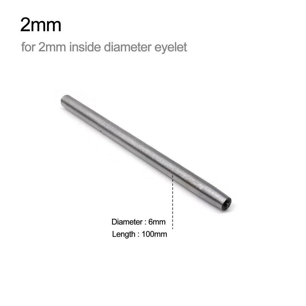 1mm to 20mm Metal Eyelets Grommet Mold Ring Air Hole Rivet Installation Punch Tool DIY Handmade Accessories High Quality Steel