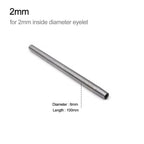 1mm to 20mm Metal Eyelets Grommet Mold Ring Air Hole Rivet Installation Punch Tool DIY Handmade Accessories High Quality Steel