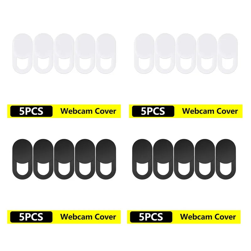 5/10/20pcs Universal Ultra-Thin Laptop Webcam Cover Shutter Antispy Camera Cover For Web Laptop Mobile Phone Lens Privacy Cover