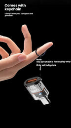 Type C Adapte USB 3.2  OTG Fast Charging 120W 10GB High Speed Data Audio Transfer For PC Tablet