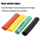 127/328/580/800Pcs Heat Shrink Wrapped Shrinking Insulation Sleeving Thermal Casing Car Electrical Cable Shrink Tube Tube Kit