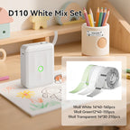 NIIMBOT D110 Upgraded Version Thermal Label Printer Mini Portable Name Tag Label Maker With Tape for Office Home Kitchen School