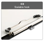 A3 Horizontal Waterproof Sketch Clipboard for Beginners - 4K Vertical Sketch Board for Drawing, 8K Writing Board for Adults