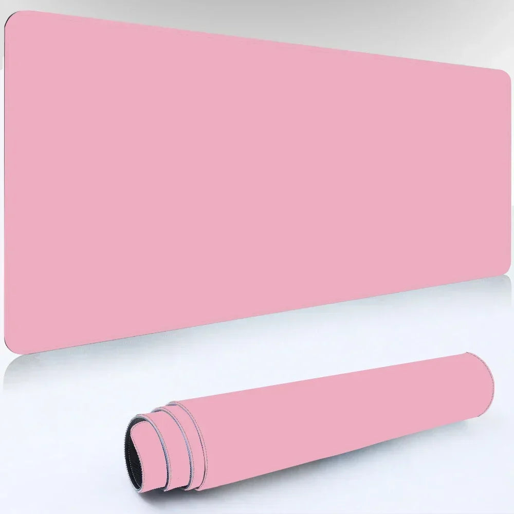 White Large Mouse Pad Carpet Simple Mat 900x400 Pc Gamer Gaming Cushion Deskmat Xxl Big Computer Table Accessories Mausepad