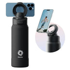 FEIJIAN 710/950ML Stainless Steel Sports Water Bottle with Magnetic Phone Holder Bouncing cover Insulation Cup Magnetic Thermos