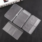 A6 Binder Pockets 6 Holes Cash Envelopes for Budgeting, Clear Zipper Folders for 6-Ring Budget Binder