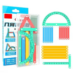 D08B Portable Geometry Demonstrator Teaching Aid For Constructing 2D Models In STEM Education Math Tools