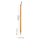 5 Pcs Bamboo Calligraphy Brush Pens Soft Weasel Mix Hair Small Regular Script Writing Brush Classical Jiju Xiaokai Chinese Pen