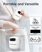 Marklife P50 Thermal Label Printer Mini Bluetooth Self-Adhesive Sticker Printer for School Office Kitchen To Tag Price Machine