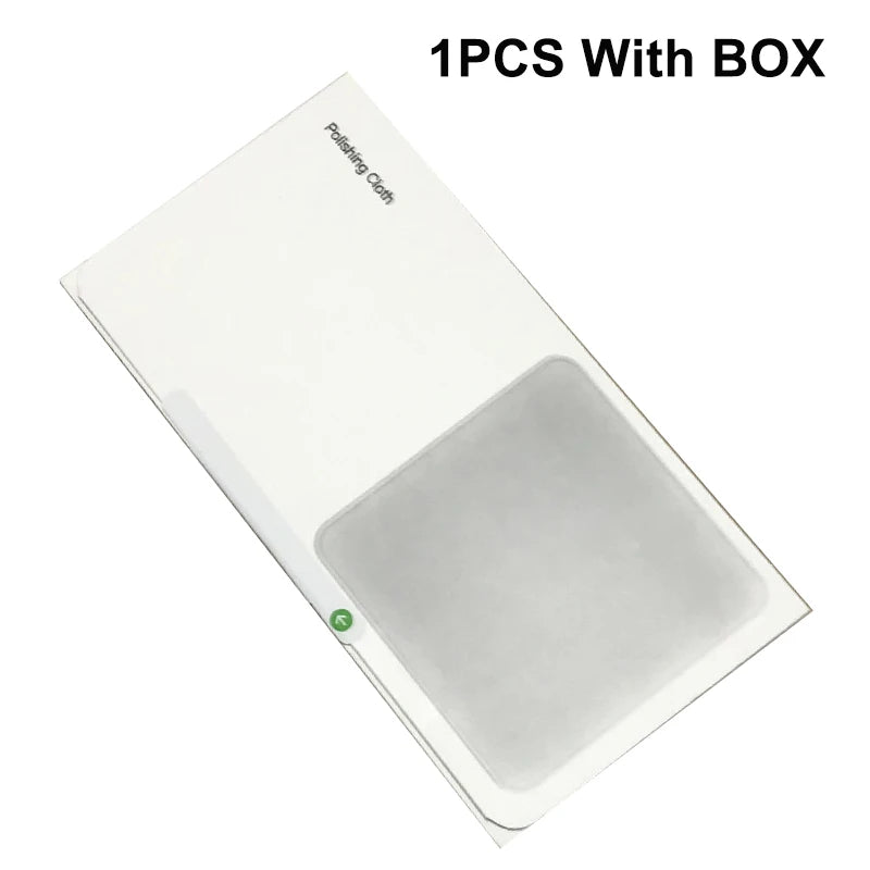 2PCS For Apple Polishing Cloth Microfiber Cleaning Wiper 16cm Original Phone Screen Cleaner Polish Cloth for iPhone iPad Tablet